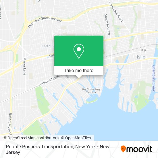 Mapa de People Pushers Transportation