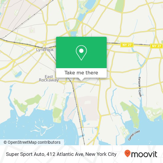 Super Sport Auto, 412 Atlantic Ave map