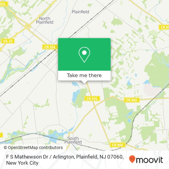 F S Mathewson Dr / Arlington, Plainfield, NJ 07060 map