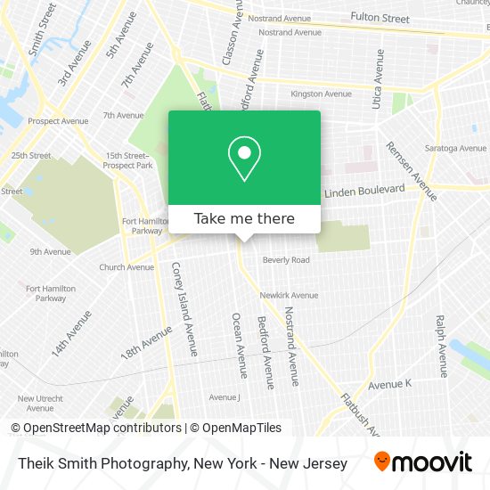 Theik Smith Photography map
