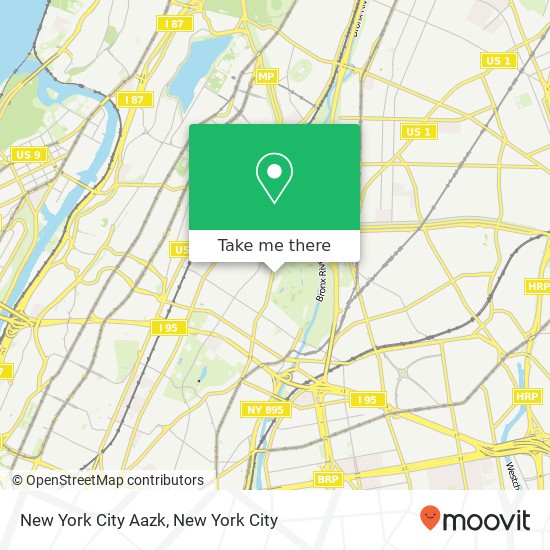 New York City Aazk map