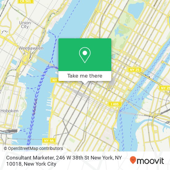 Consultant Marketer, 246 W 38th St New York, NY 10018 map