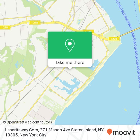 Laseritaway.Com, 271 Mason Ave Staten Island, NY 10305 map