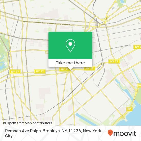 Remsen Ave Ralph, Brooklyn, NY 11236 map