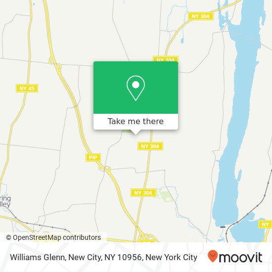 Williams Glenn, New City, NY 10956 map