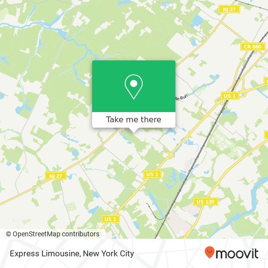 Mapa de Express Limousine