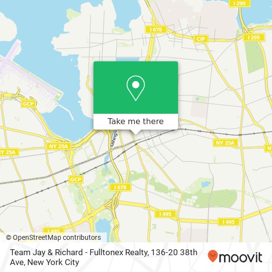 Team Jay & Richard - Fulltonex Realty, 136-20 38th Ave map