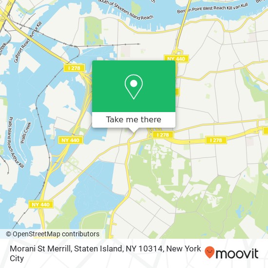 Morani St Merrill, Staten Island, NY 10314 map