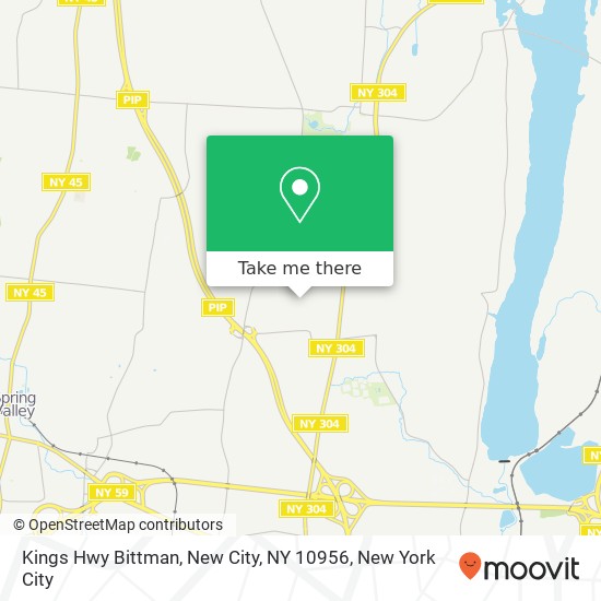 Kings Hwy Bittman, New City, NY 10956 map