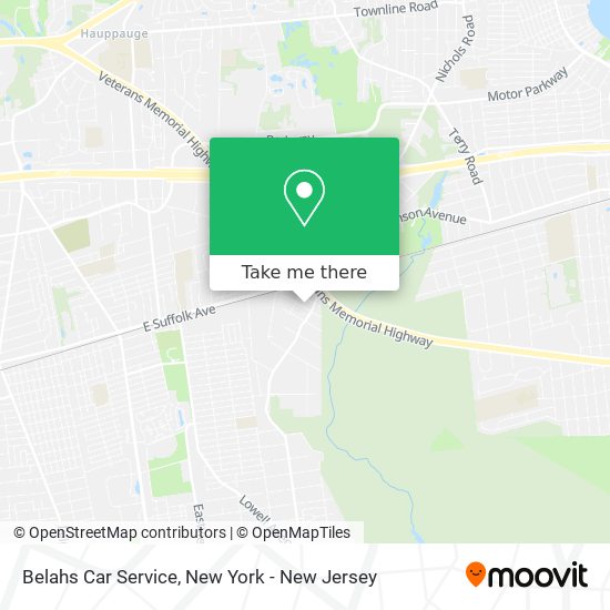 Mapa de Belahs Car Service