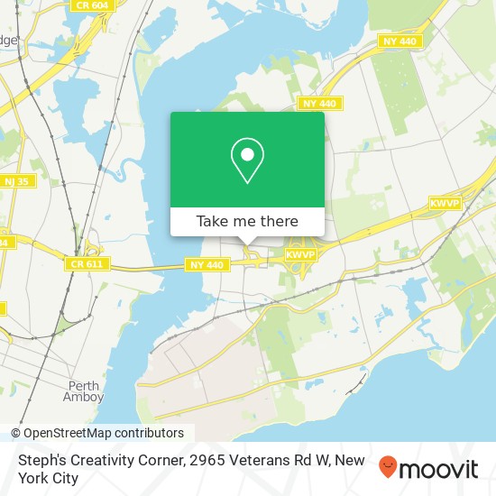 Steph's Creativity Corner, 2965 Veterans Rd W map