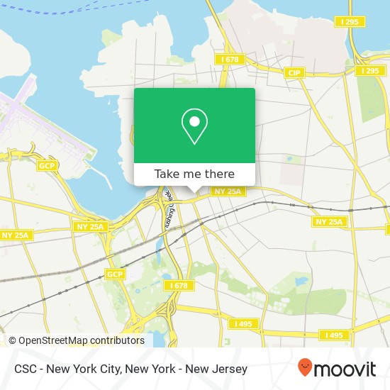 CSC - New York City map