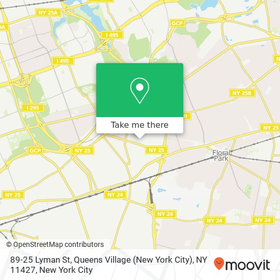 89-25 Lyman St, Queens Village (New York City), NY 11427 map