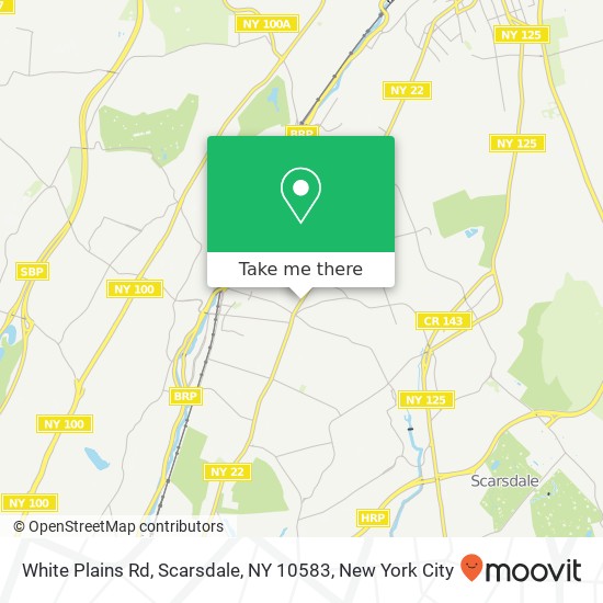 White Plains Rd, Scarsdale, NY 10583 map