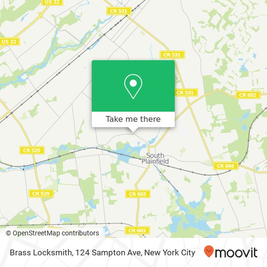 Brass Locksmith, 124 Sampton Ave map