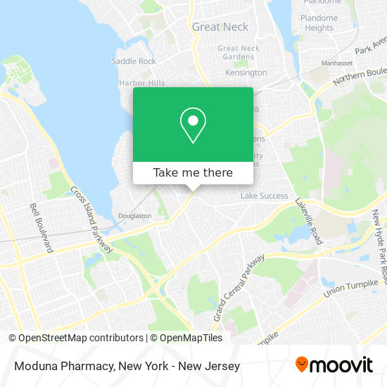 Mapa de Moduna Pharmacy