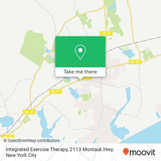 Integrated Exercise Therapy, 2113 Montauk Hwy map