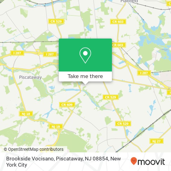 Brookside Vocisano, Piscataway, NJ 08854 map