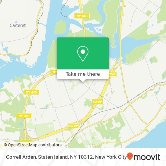 Correll Arden, Staten Island, NY 10312 map