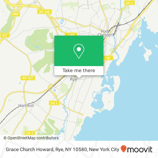 Grace Church Howard, Rye, NY 10580 map