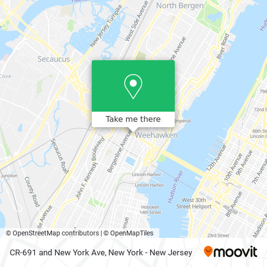 Mapa de CR-691 and New York Ave