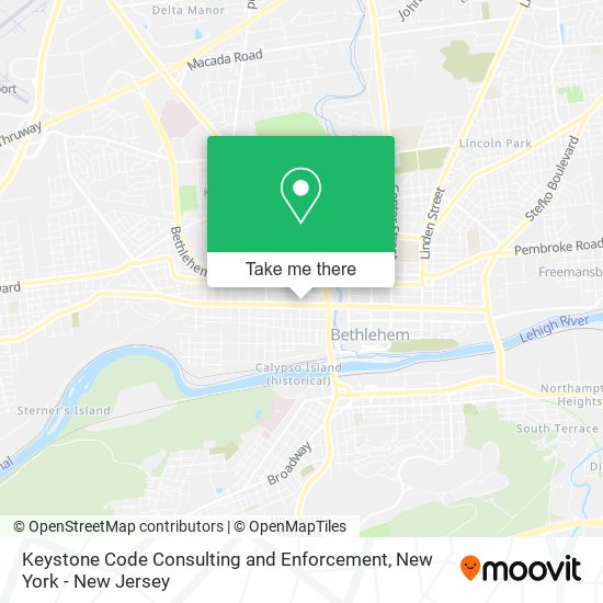 Keystone Code Consulting and Enforcement map