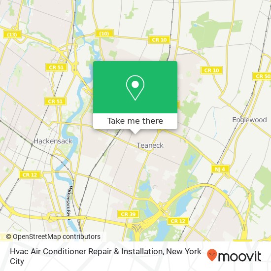 Mapa de Hvac Air Conditioner Repair & Installation