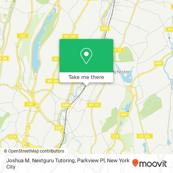 Mapa de Joshua M. Nextguru Tutoring, Parkview Pl