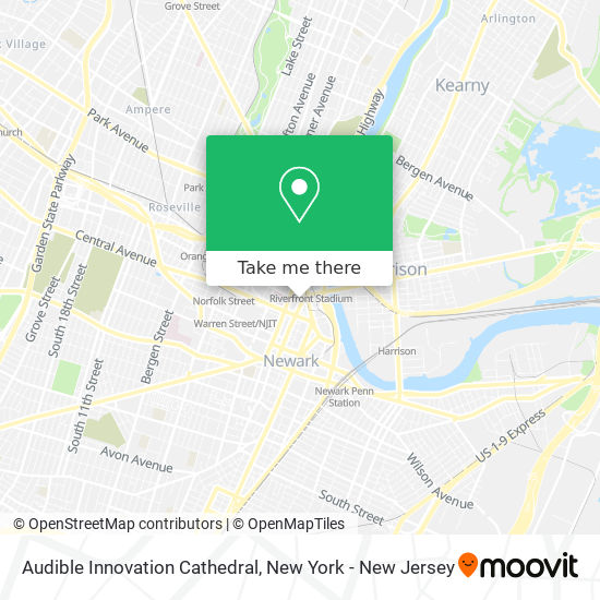 Audible Innovation Cathedral map