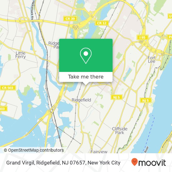 Grand Virgil, Ridgefield, NJ 07657 map