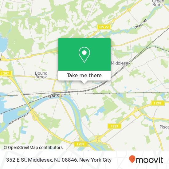 352 E St, Middlesex, NJ 08846 map