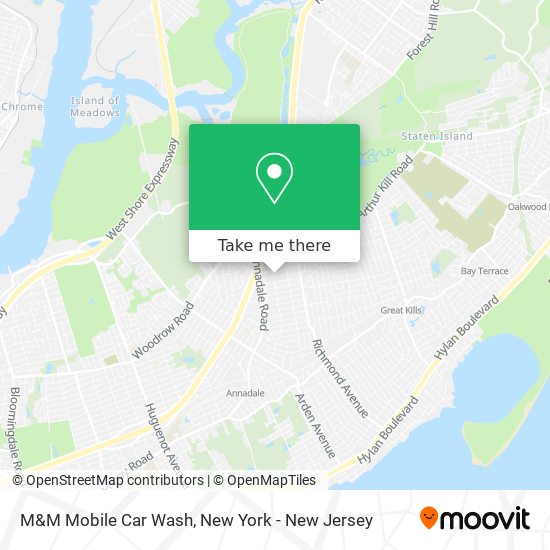 M&M Mobile Car Wash map