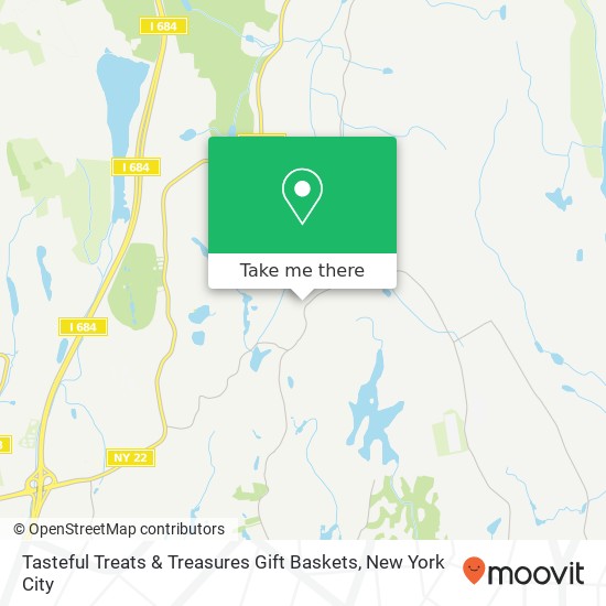 Tasteful Treats & Treasures Gift Baskets map
