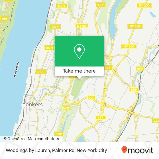 Mapa de Weddings by Lauren, Palmer Rd