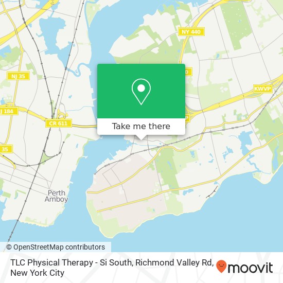 Mapa de TLC Physical Therapy - Si South, Richmond Valley Rd