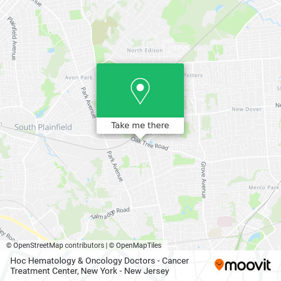 Hoc Hematology & Oncology Doctors - Cancer Treatment Center map