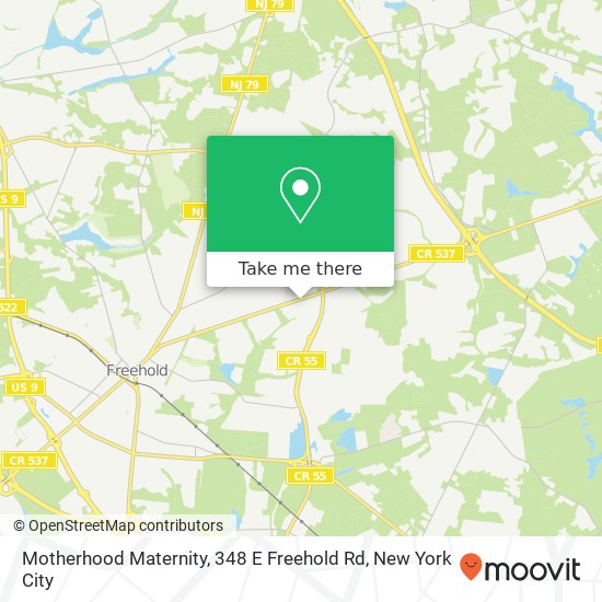 Motherhood Maternity, 348 E Freehold Rd map