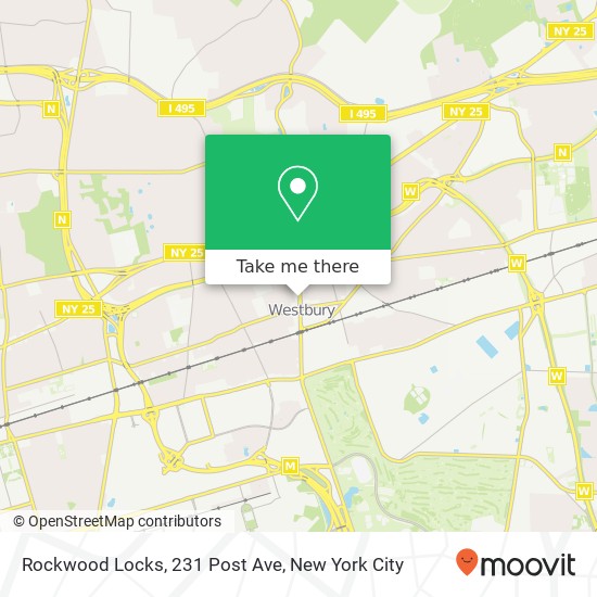 Mapa de Rockwood Locks, 231 Post Ave