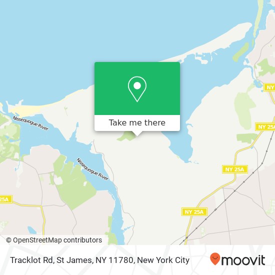 Tracklot Rd, St James, NY 11780 map