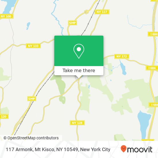 117 Armonk, Mt Kisco, NY 10549 map