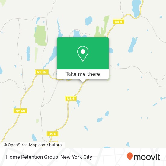 Mapa de Home Retention Group