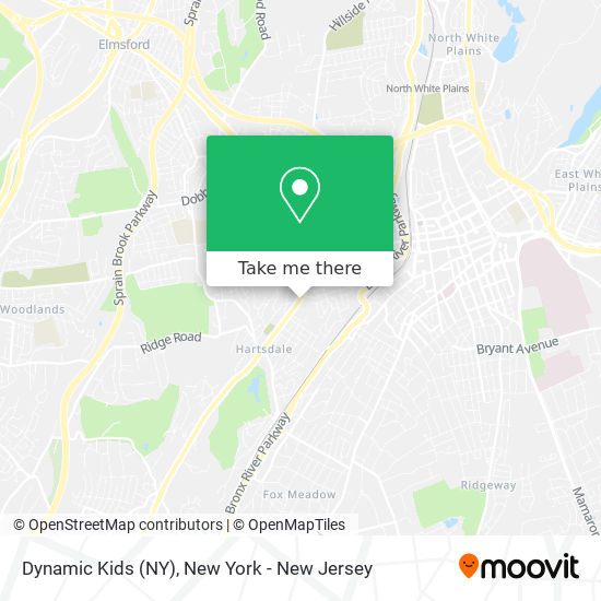 Dynamic Kids (NY) map