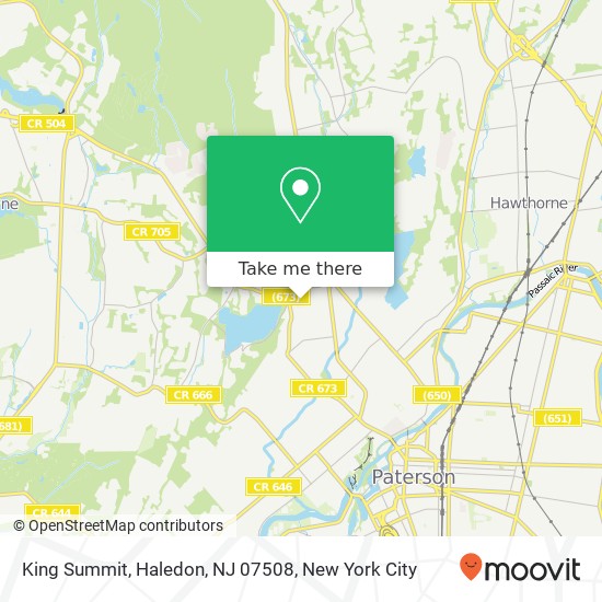 King Summit, Haledon, NJ 07508 map