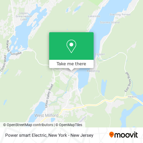 Power smart Electric map