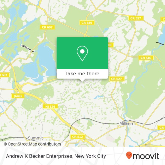 Andrew K Becker Enterprises map