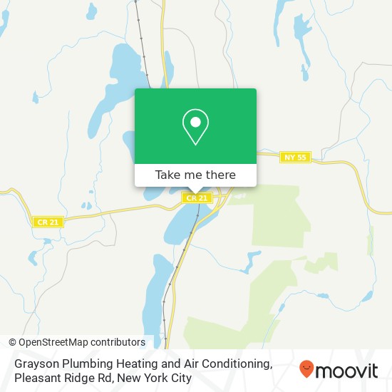 Mapa de Grayson Plumbing Heating and Air Conditioning, Pleasant Ridge Rd