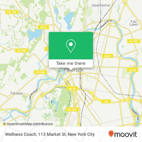Wellness Coach, 113 Market St map