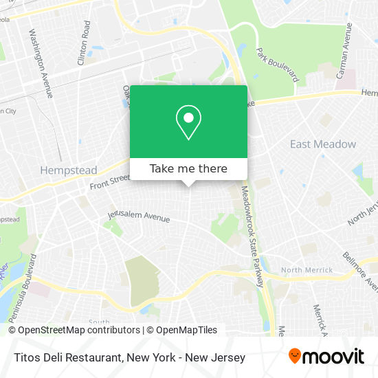 Titos Deli Restaurant map