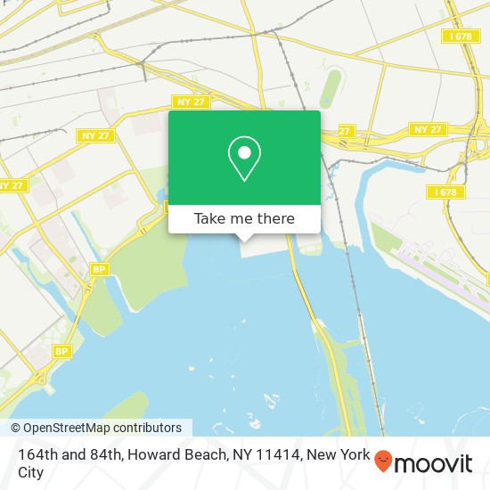 Mapa de 164th and 84th, Howard Beach, NY 11414