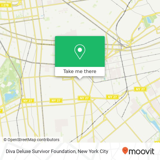 Mapa de Diva Deluxe Survivor Foundation